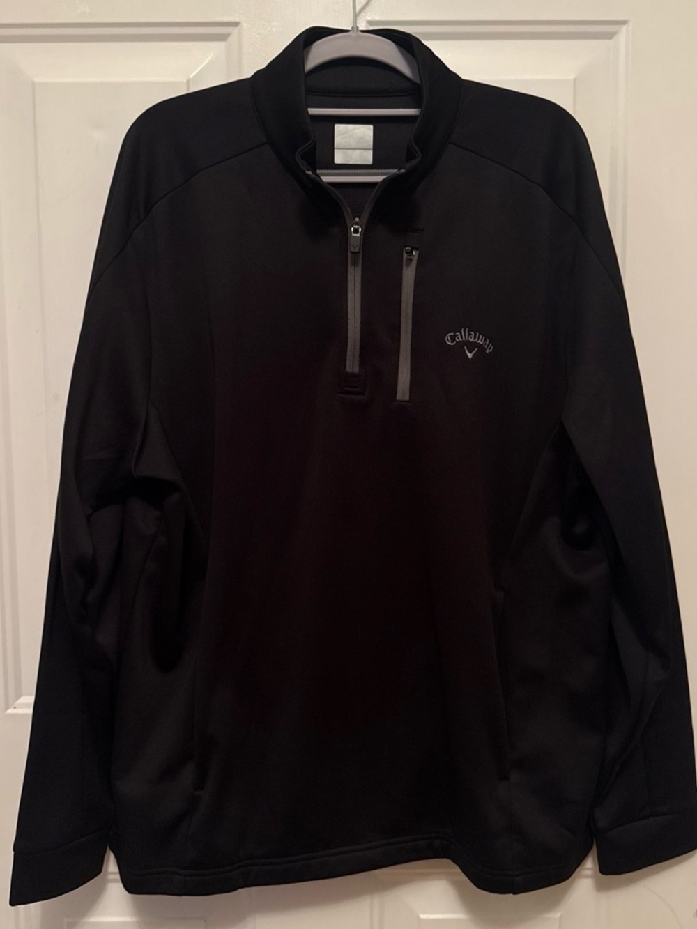 Callaway Black Men's Half-Zip Performance Jacket